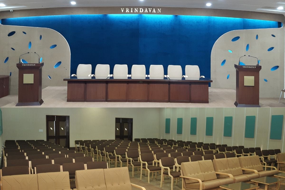 Vrindavan Auditorium and Library: — image 2
